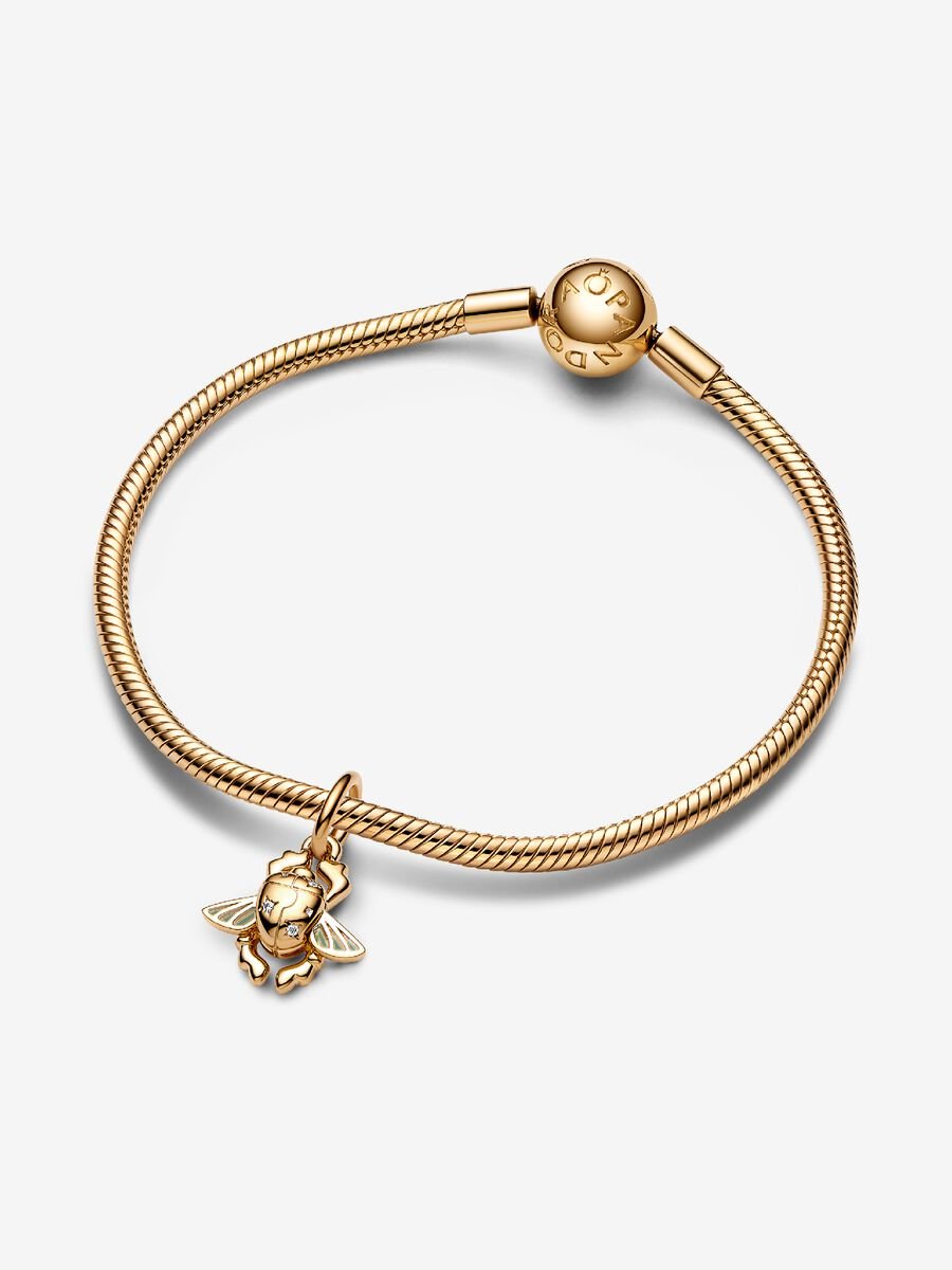 Disney Aladdin Scarab Beetle Dangle Charm
14k gold plating