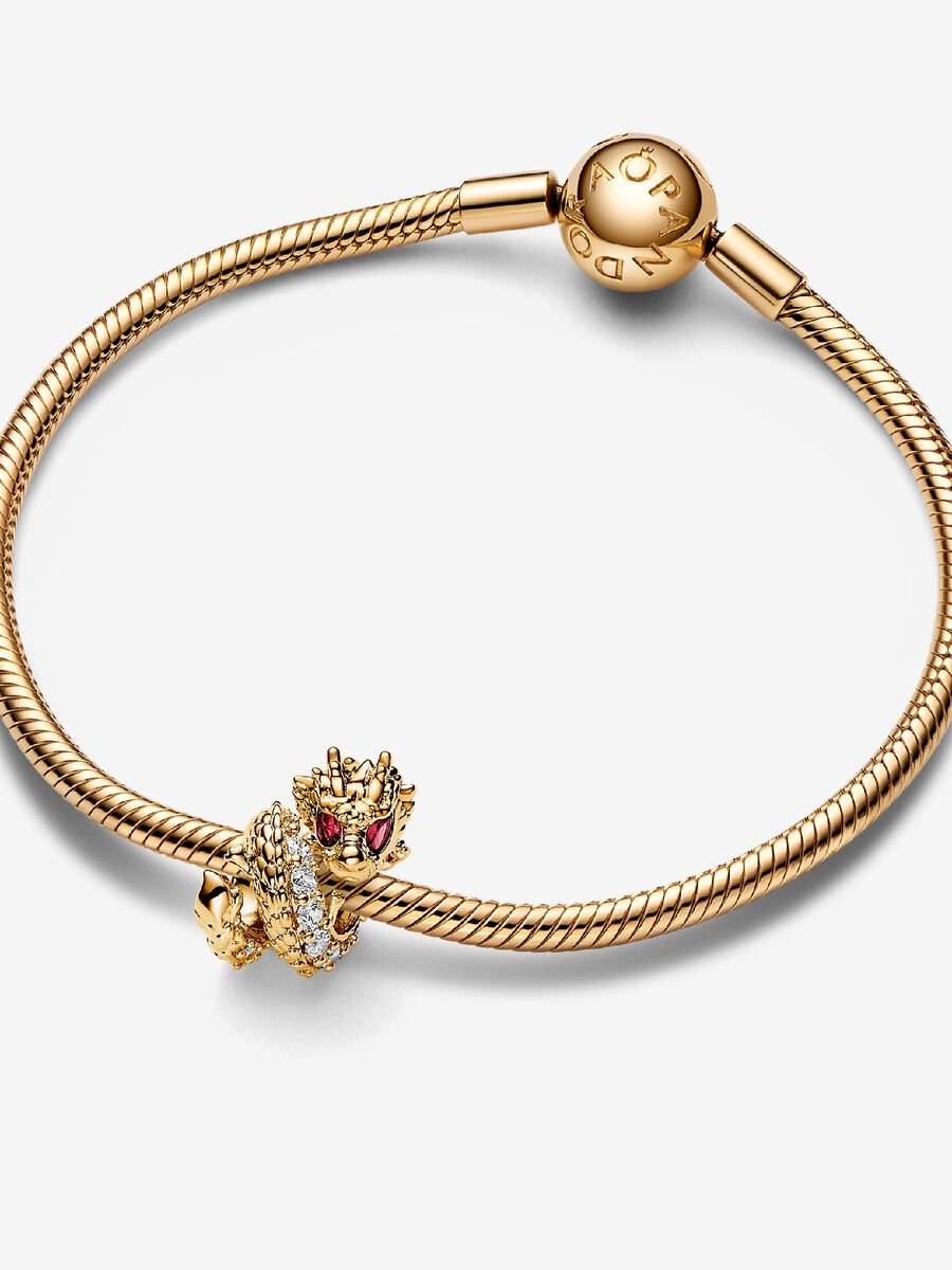 Dragon Charm
14k gold plating