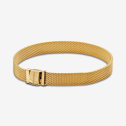 PANDORA Reflexions bracelet in 14k gold-plated