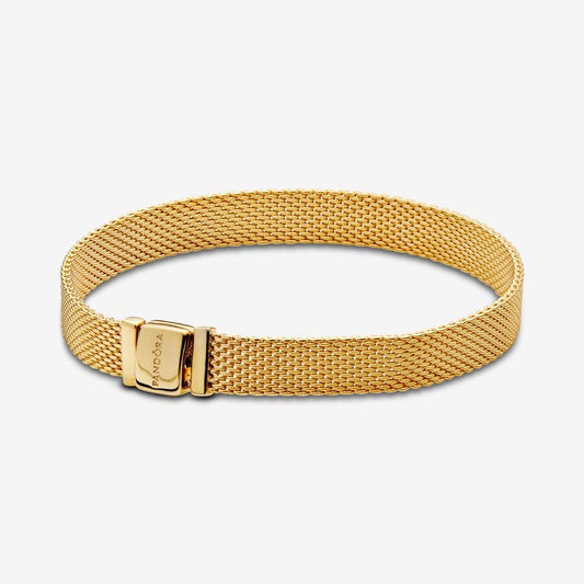 PANDORA Reflexions bracelet in 14k gold-plated