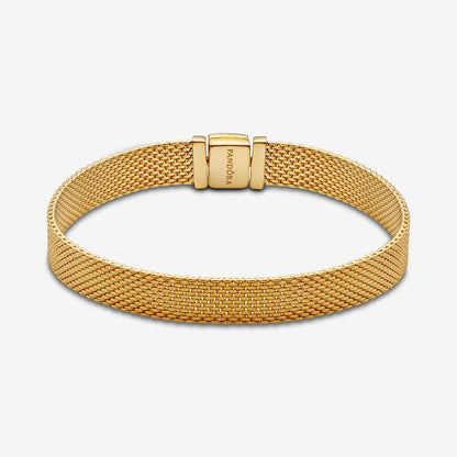PANDORA Reflexions bracelet in 14k gold-plated