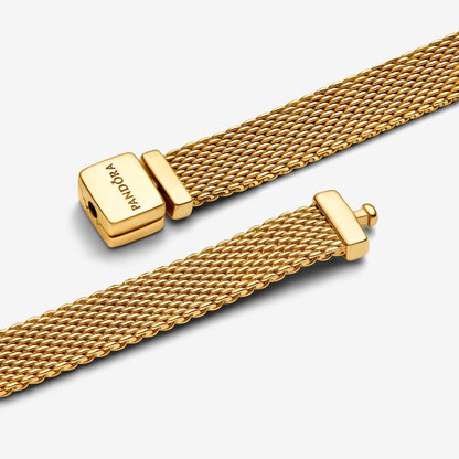 PANDORA Reflexions bracelet in 14k gold-plated