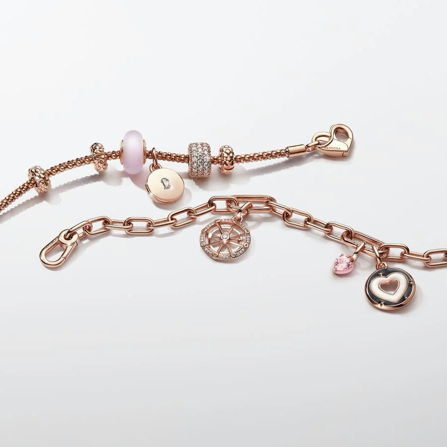 Pandora Moments Studded Chain Bracelet