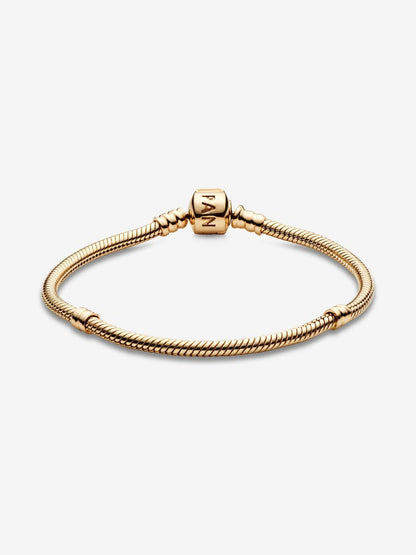Pandora Moments 14K Gold Snake Chain Bracelet