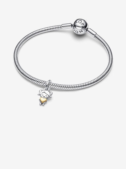 Happy Girl Dangle Charm