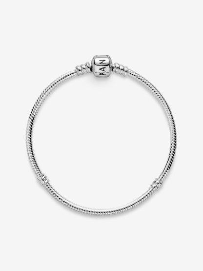 Pandora Moments Barrel Clasp Snake Chain Bracelet