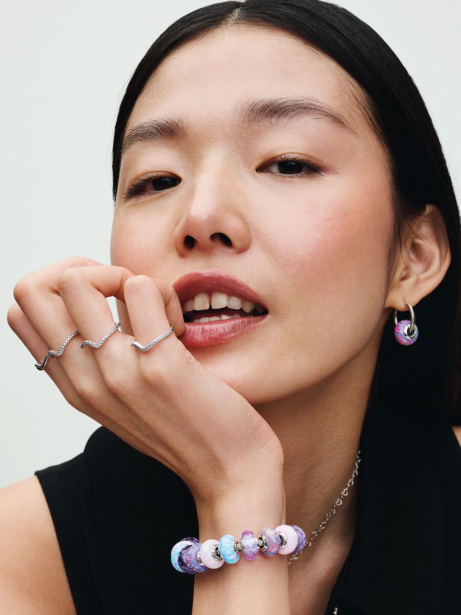 Sparkling Wave Ring