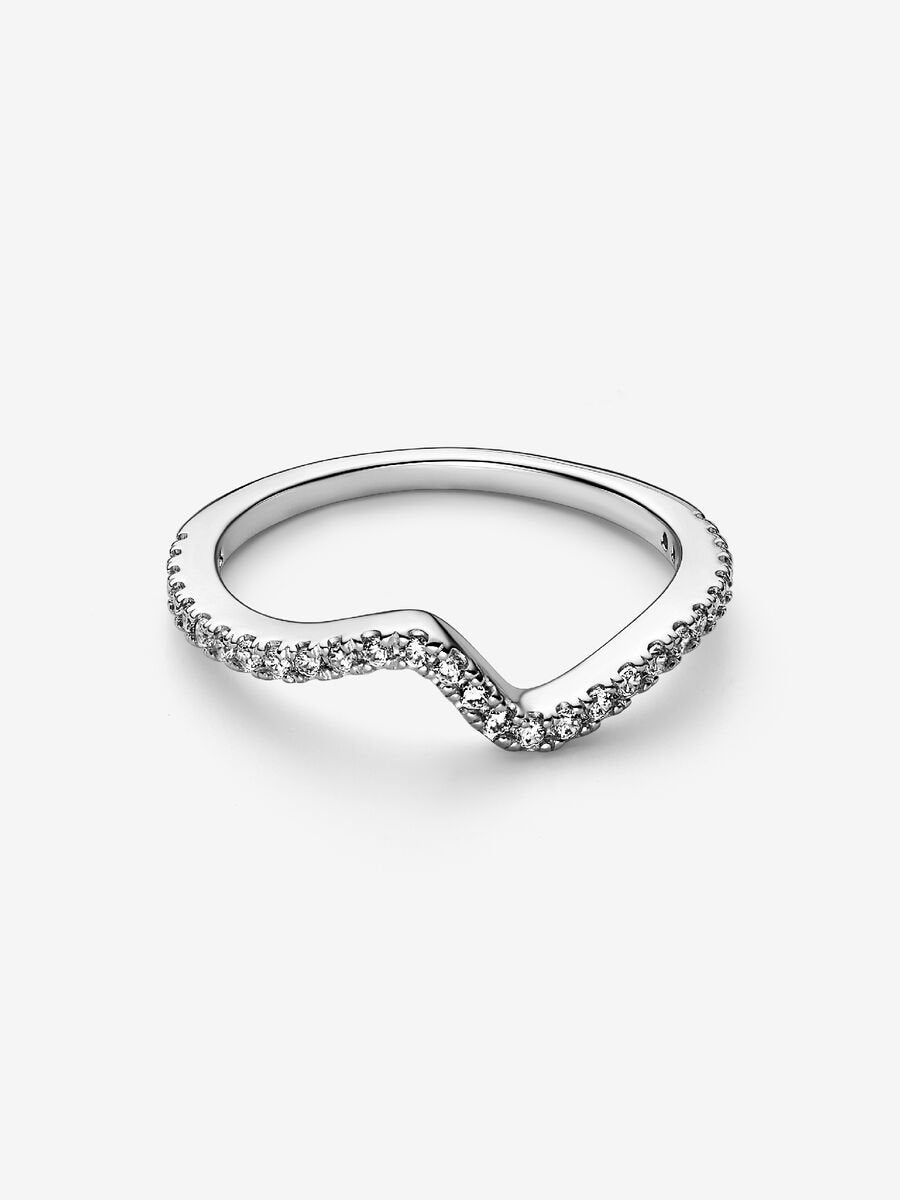 Sparkling Wave Ring