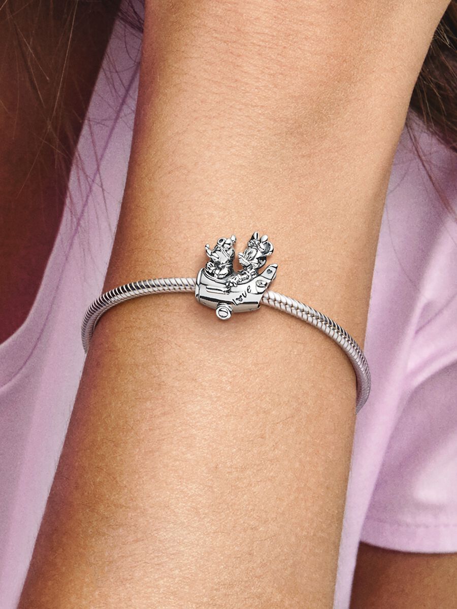 Disney Mickey Mouse & Minnie Mouse Airplane Charm