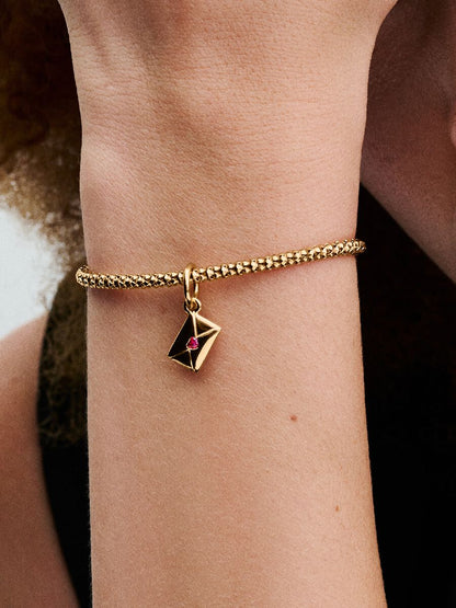 Love Letter Envelope Dangle Charm