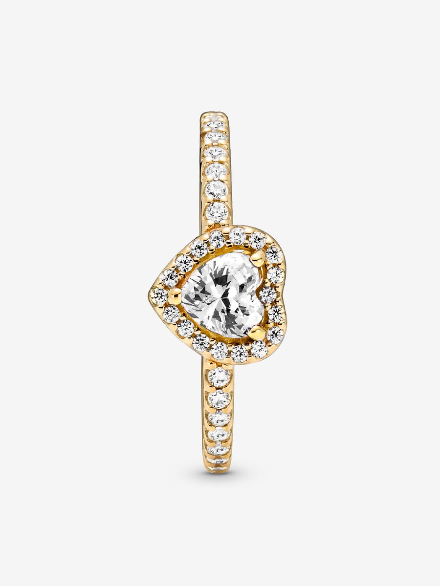 Elevated Heart Ring