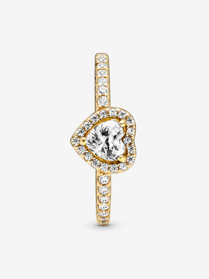Elevated Heart Ring
