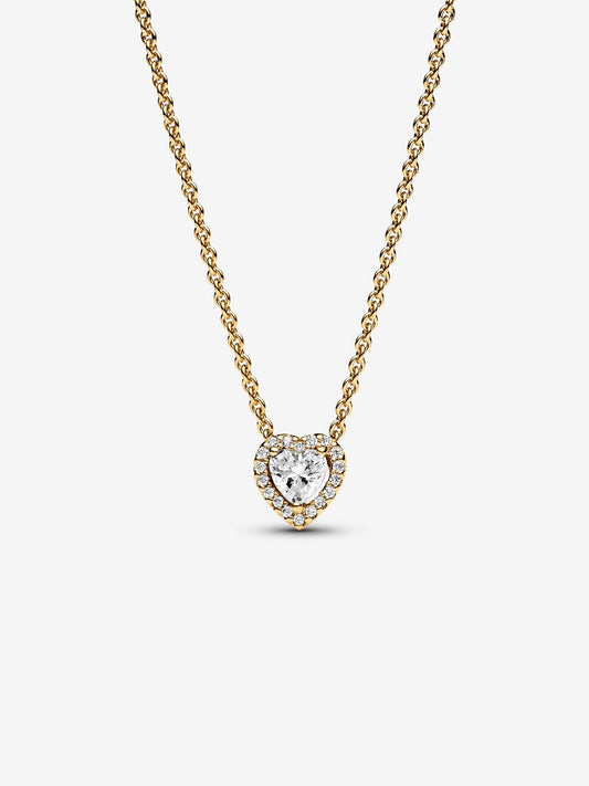 Sparkling Heart Collier Necklace
14k gold plating