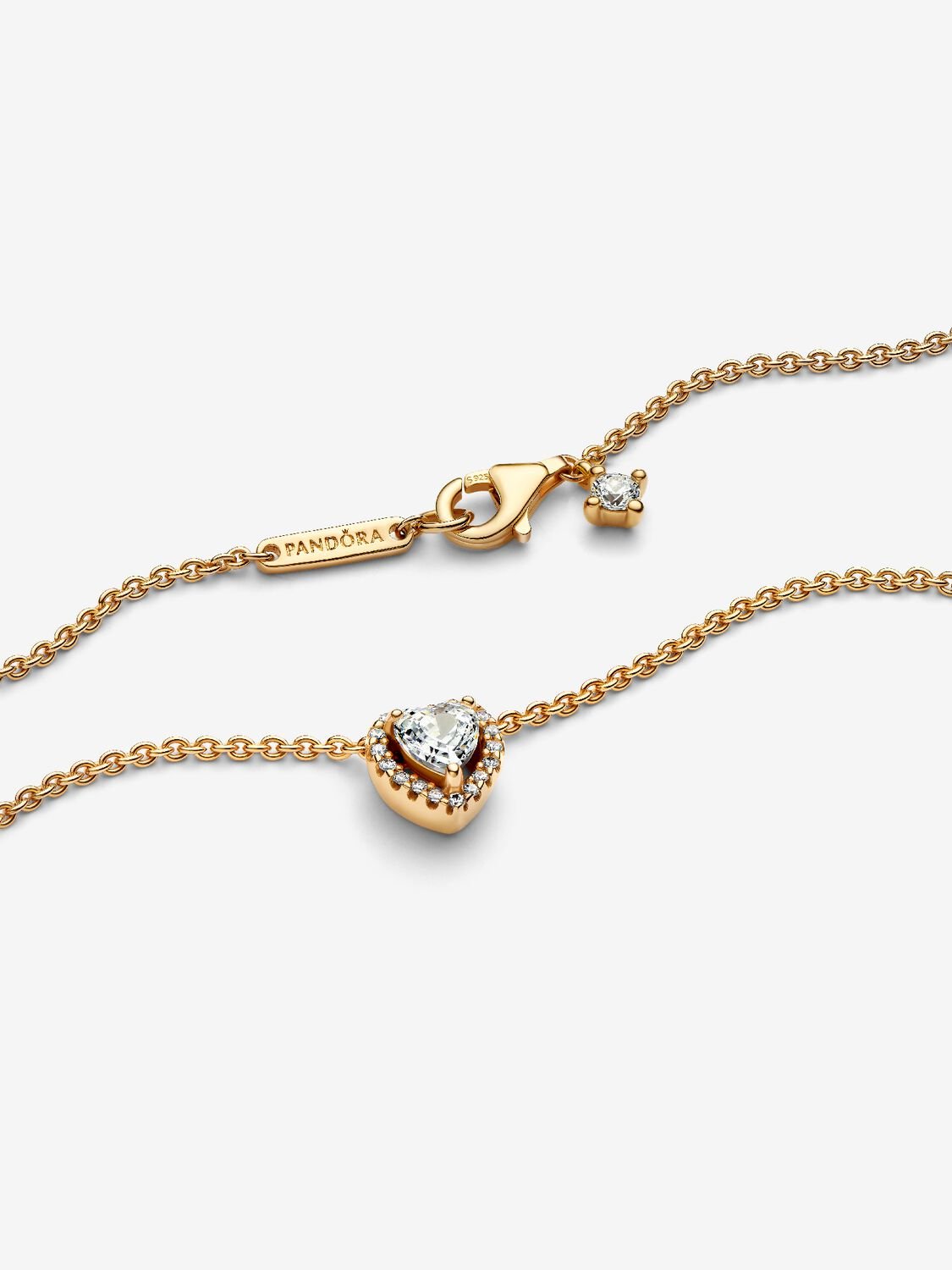 Sparkling Heart Collier Necklace
14k gold plating
