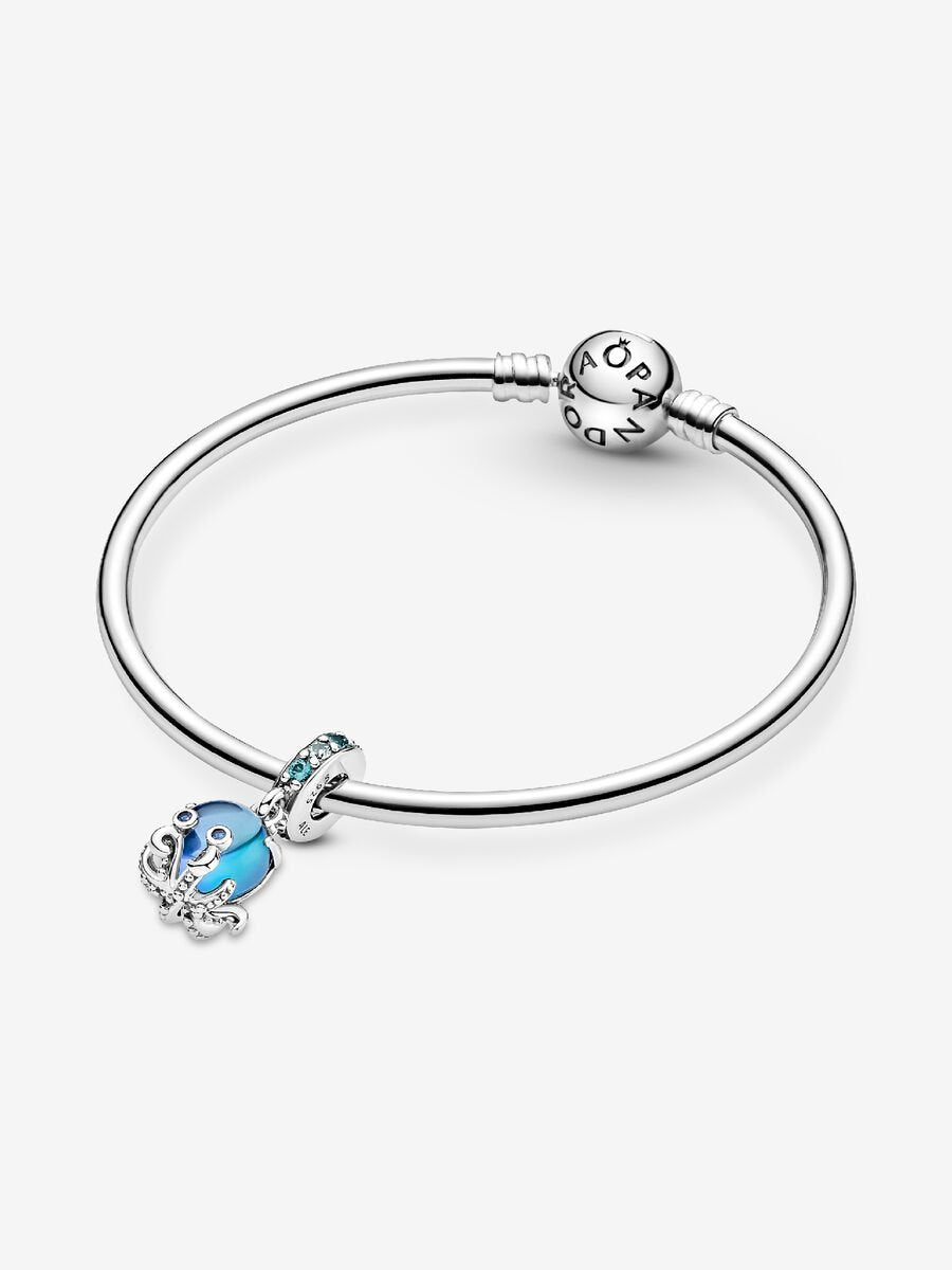 Murano Glass Cute Octopus Dangle Charm
Sterling silver