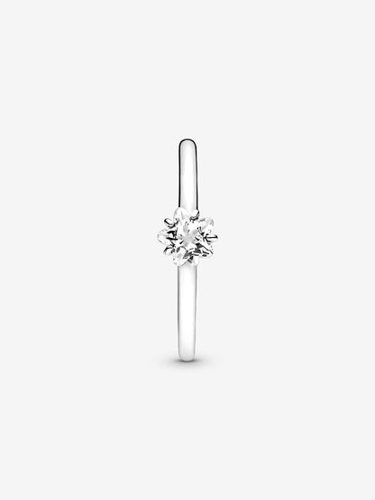 Celestial Sparkling Star Solitaire Ring