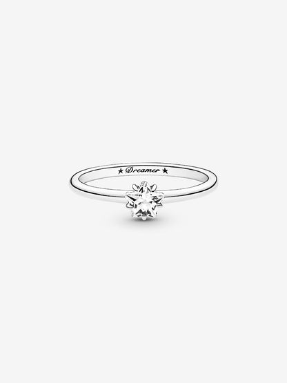 Celestial Sparkling Star Solitaire Ring