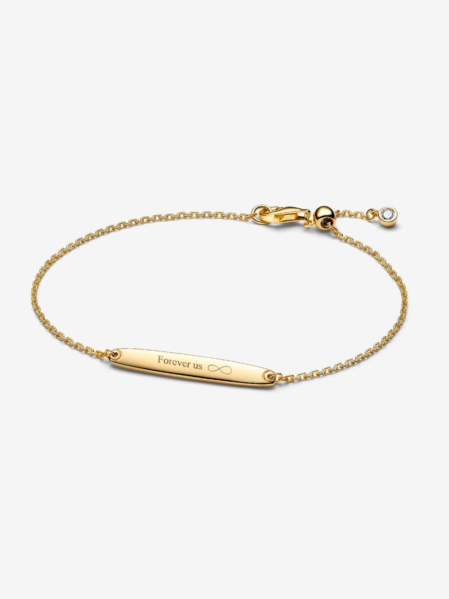 NEW | Engravable Bar Chain Bracelet
14k gold plating