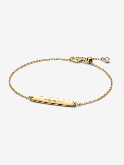 NEW | Engravable Bar Chain Bracelet
14k gold plating