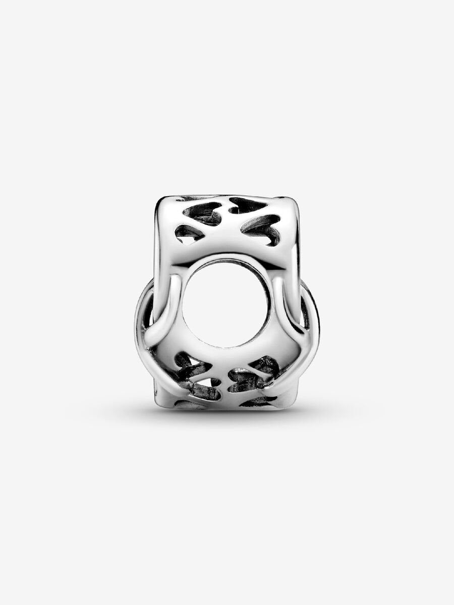 Love You Mom Infinity Heart Charm