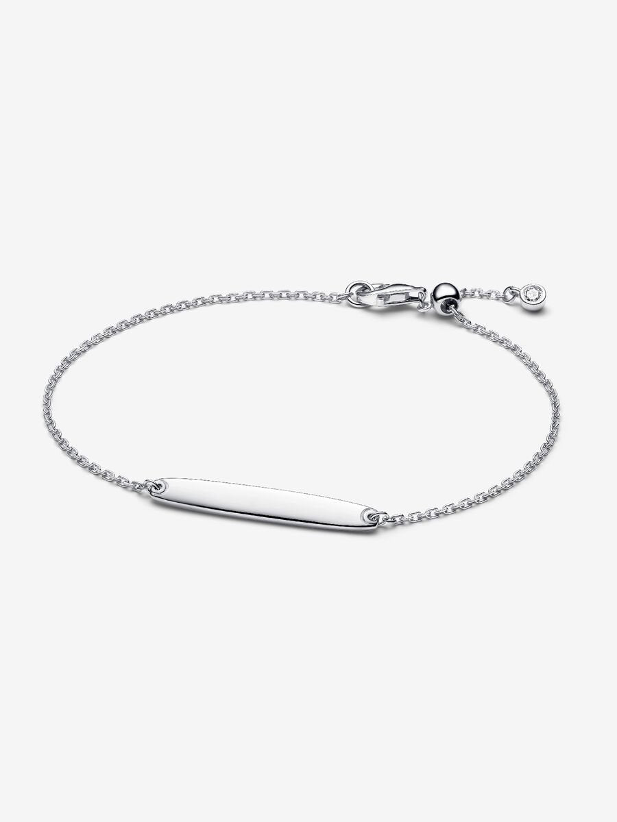 NEW | Engravable Bar Chain Bracelet
Sterling silver