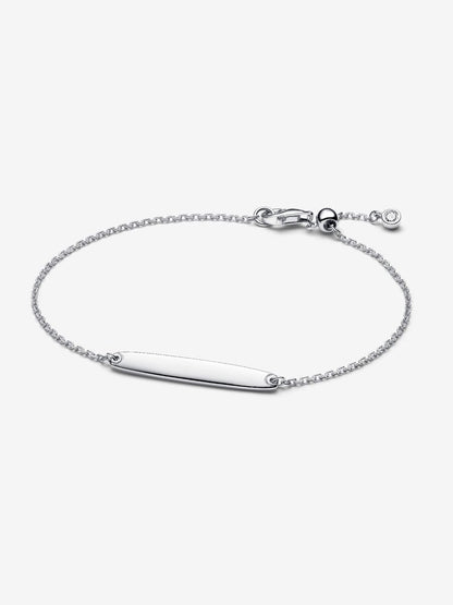 NEW | Engravable Bar Chain Bracelet
Sterling silver