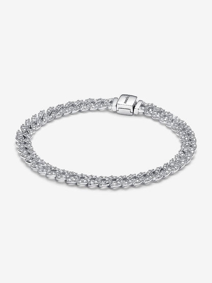 Pandora Timeless Pavé Cuban Chain Bracelet