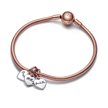 Two-tone Splittable Family Generation of Hearts Triple Dangle Charm