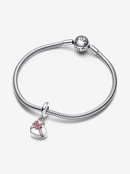 Openable Heart Chocolate Gift Box Dangle Charm
Sterling silver