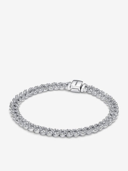 Timeless Pave Cuban Jewelry Set