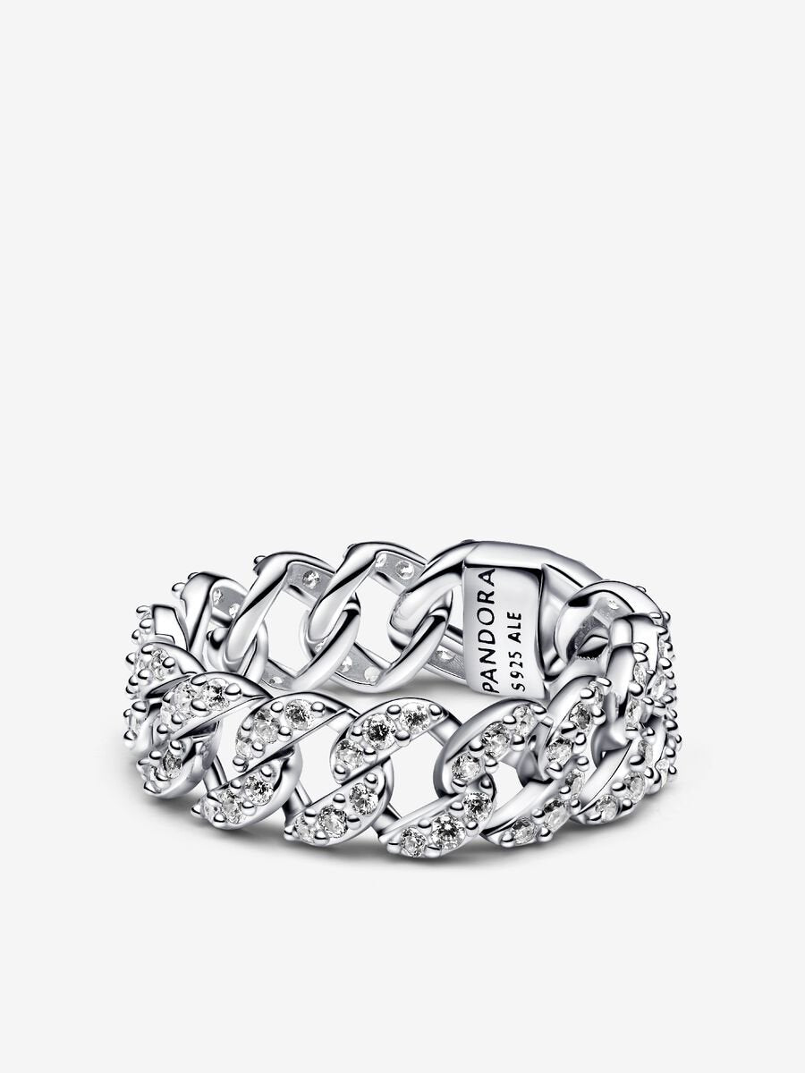 Timeless Pave Cuban Jewelry Set