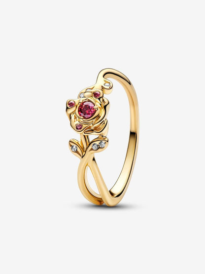 Disney Beauty and the Beast Rose Ring
14k gold plating