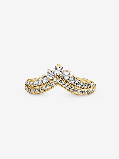 Pandora Timeless Wish Tiara Ring
14k gold plating
