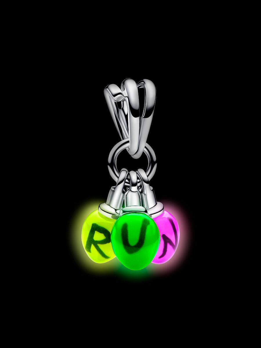 Stranger Things Glow-in-the-dark Run Dangle Charm