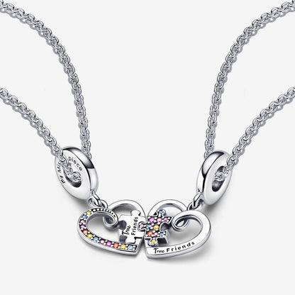 True Friends Splittable Friendship Necklace Set