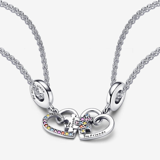 True Friends Splittable Friendship Necklace Set