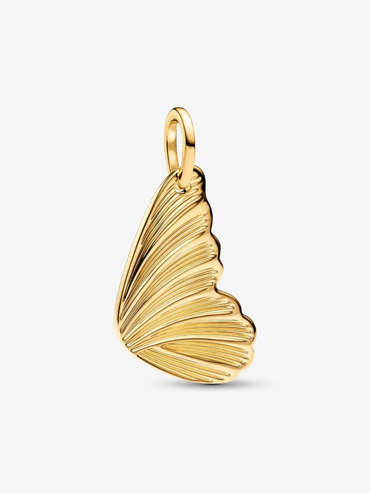 Engravable Butterfly Wing Tag Pendant
14k gold plating