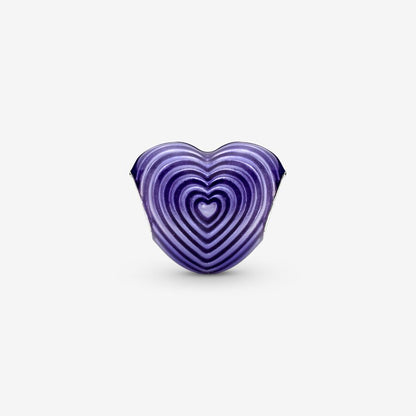 Radiating Love Mum Heart Charm