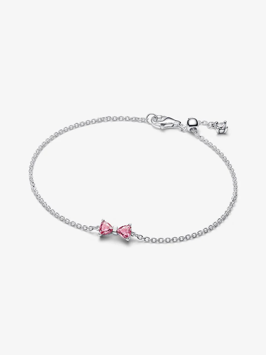 Bow Chain Bracelet
Sterling silver