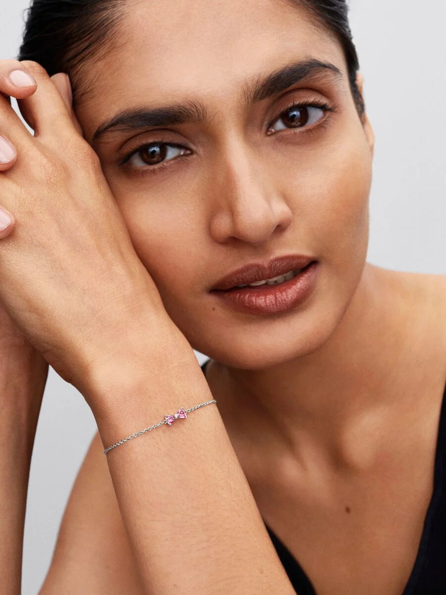 Bow Chain Bracelet
Sterling silver