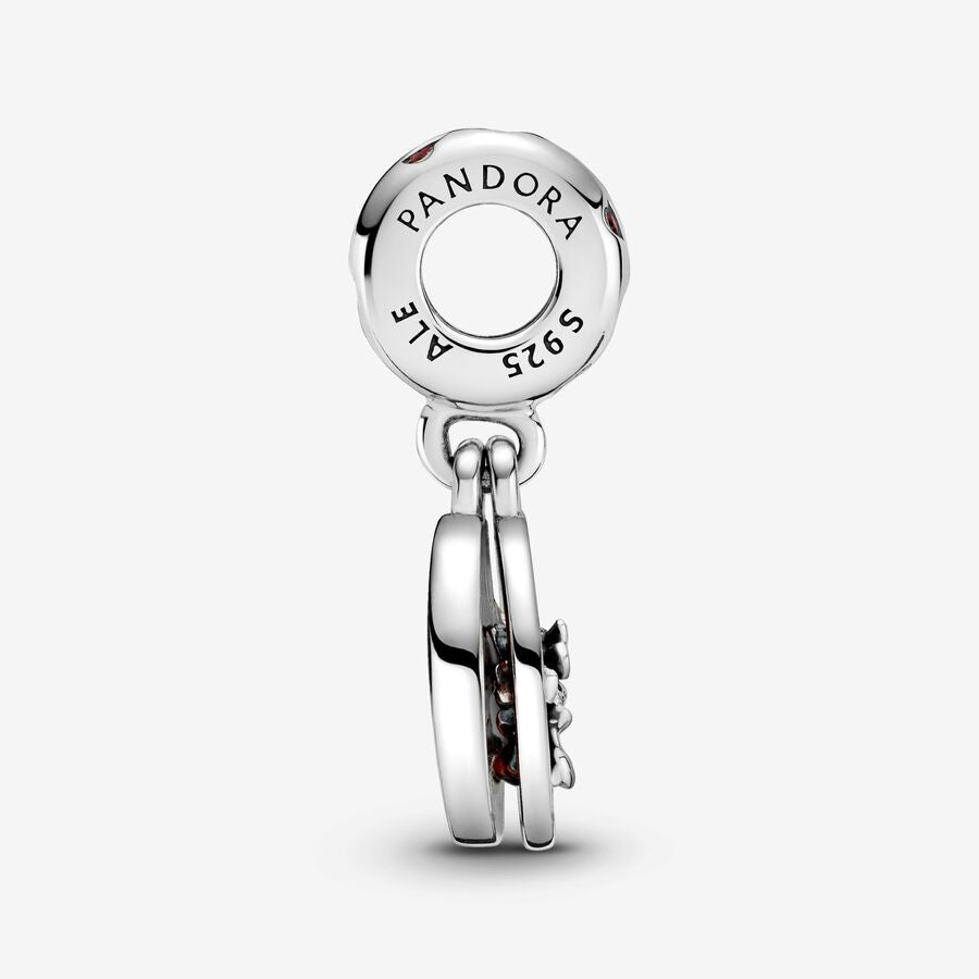 Disney Mickey Mouse & Minnie Mouse Love and Kisses Dangle Charm