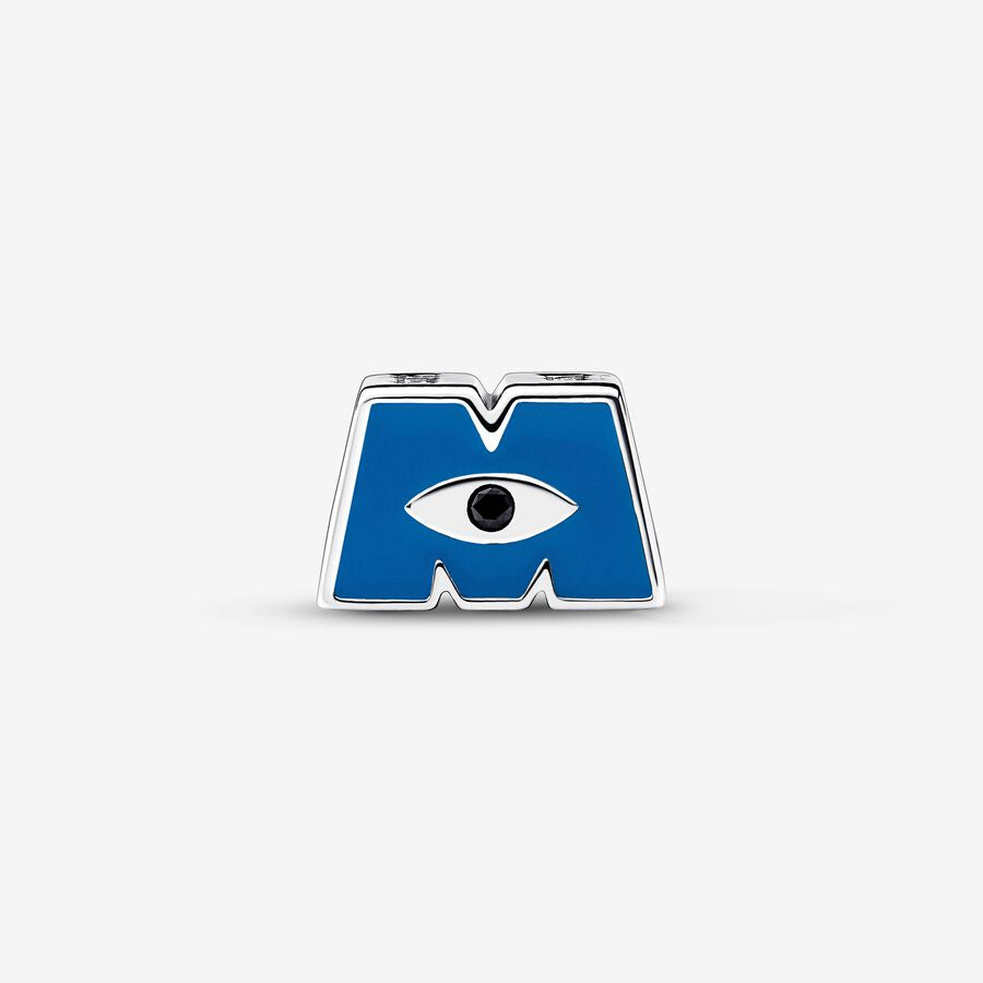 Disney Pixar Monsters, Inc. Logo M Charm