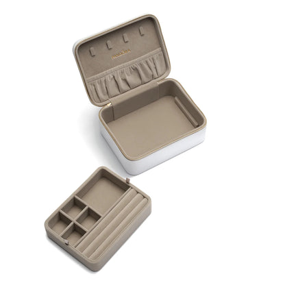 White jewellery box