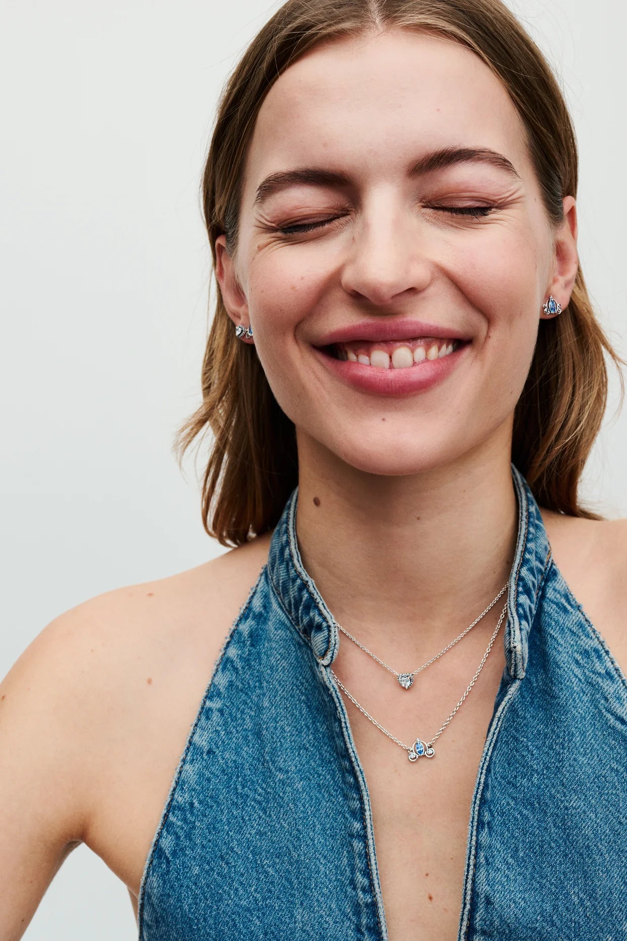 Cinderella Sterling Silver Necklace