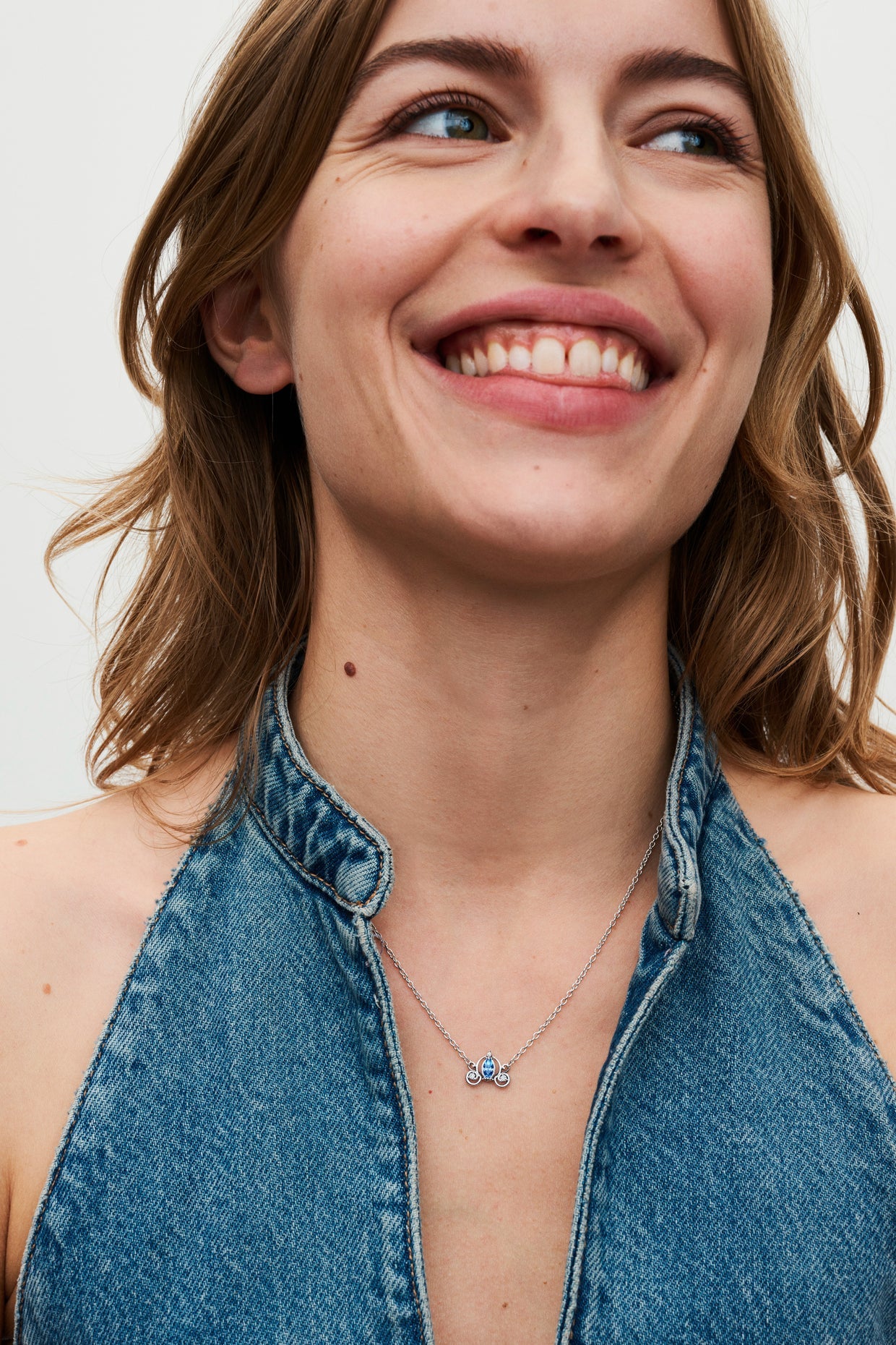 Cinderella Sterling Silver Necklace