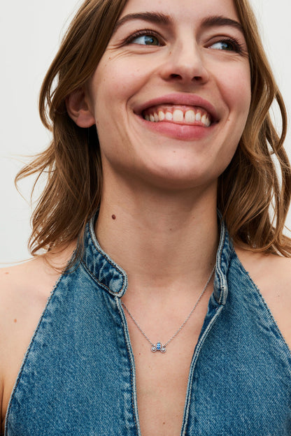 Cinderella Sterling Silver Necklace