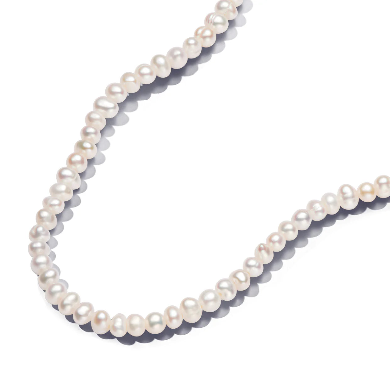 Treated Freshwater Cultured Pearls T-bar Collier Necklace
14k gold plating