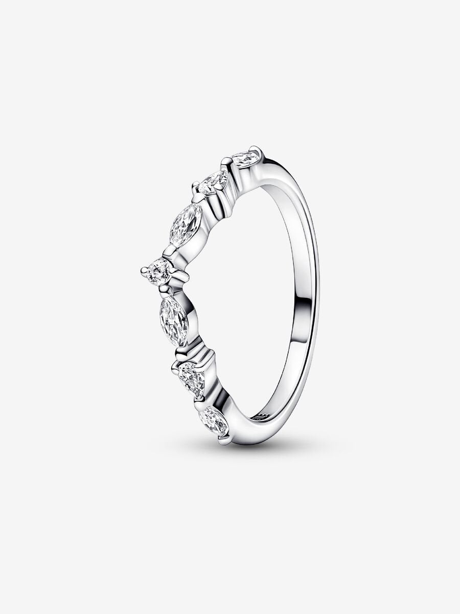 Pandora Timeless Wish Sparkling Alternating Ring
Sterling silver