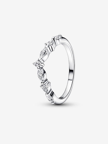 Pandora Timeless Wish Sparkling Alternating Ring
Sterling silver