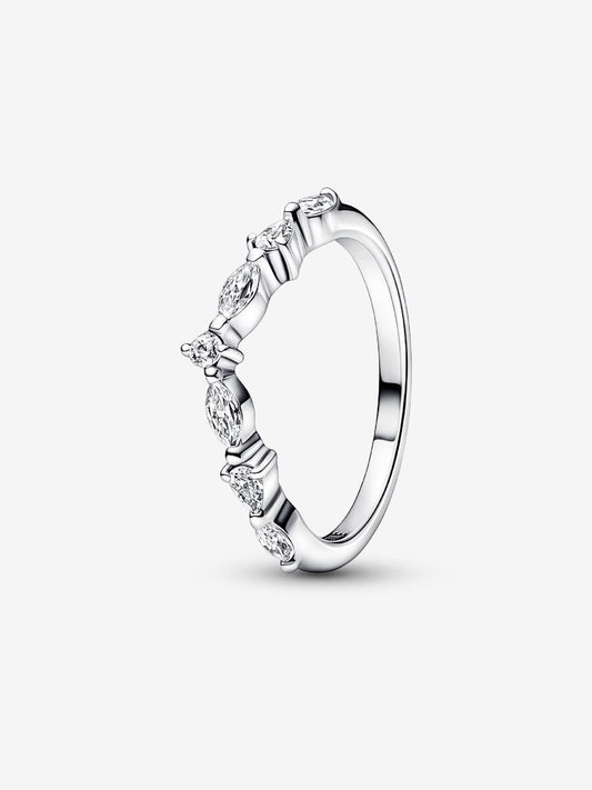 Pandora Timeless Wish Sparkling Alternating Ring
Sterling silver